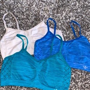 3 for 1 cute sports bras!